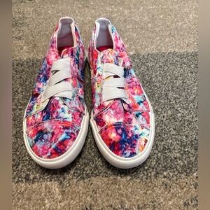 Blowfish tie-die slip on sneaker